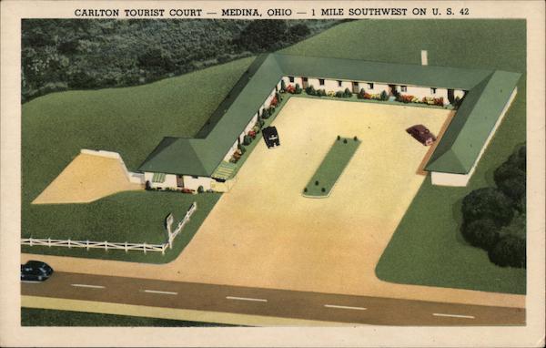 Carlton Tourist Court Medina Ohio