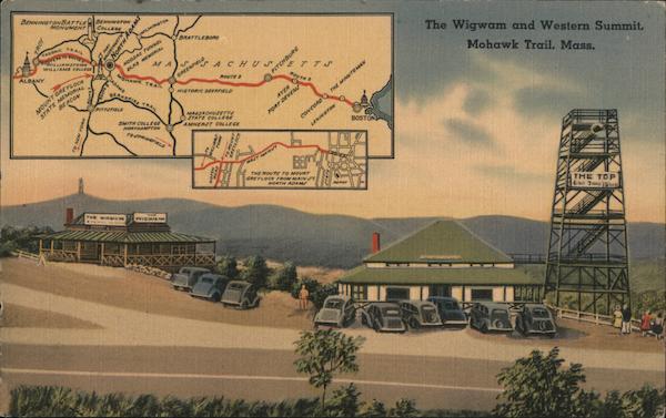 The Wigwam and Western Summit Mohawk Trail Massachusetts