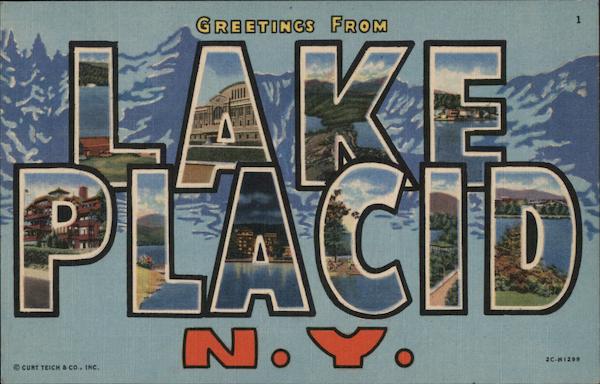 Greetings from Lake Placid, N.Y. New York