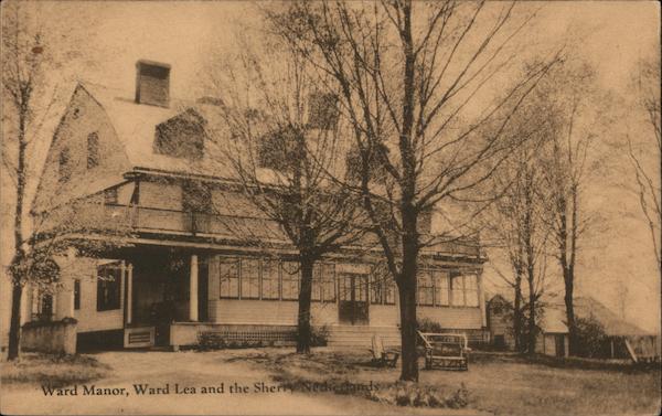 Ward Manor, Ward Lea and the Sherry Netherland Red Hook New York