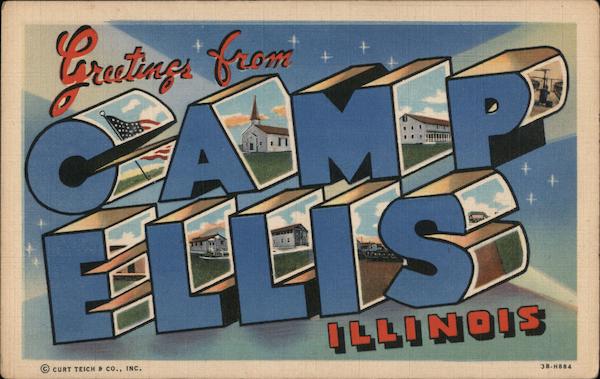 Greetings from Camp Ellis, Illinois Ipava
