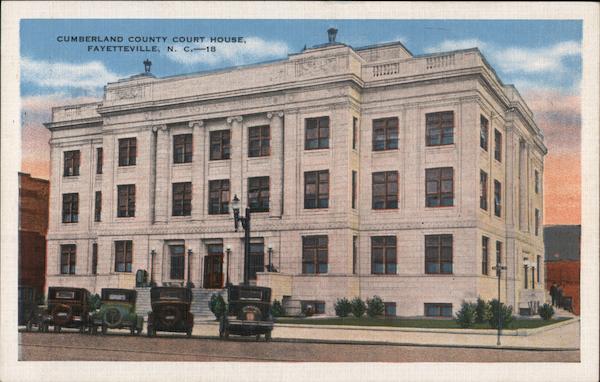 Cumberland County Court House Fayetteville North Carolina