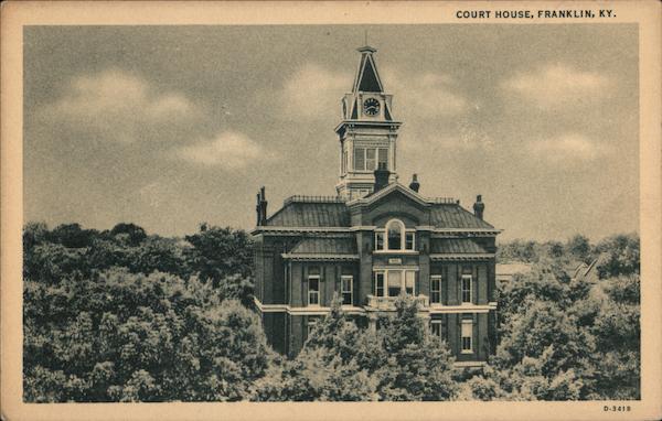 Court House Franklin Kentucky