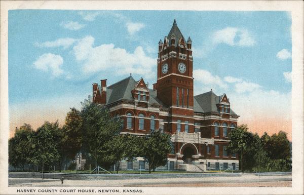Harvey County Court House Newton Kansas