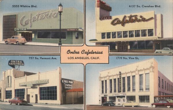 Ontra Cafeterias Los Angeles California