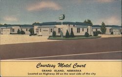 Courtesy Motel Court Postcard