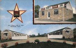 Starr Motel & Restaurant Postcard