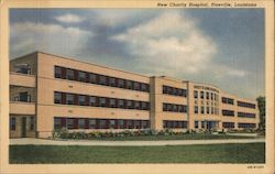 New Charity Hospital Pineville, LA Postcard Postcard Postcard