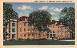 Nurses' Quarters, U.S. Veterans' Hospital Postcard