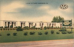 L & M Cottages Postcard