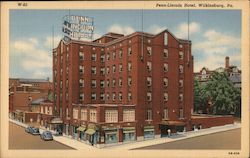 Penn-Lincoln Hotel Postcard