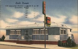 Bob's Diner Columbia, PA Postcard Postcard Postcard