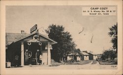 Camp Cozy Postcard