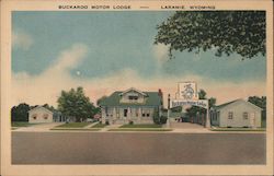 Buckaroo Motor Lodge Postcard