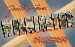 Greetings from Wilmington, Delaware Postcard