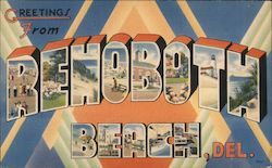 Greetings From Rehoboth Beach Postcard