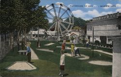 Playground of Ohio Buckeye Lake, OH Postcard Postcard Postcard