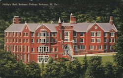Phillip's Hall, Bethany College Postcard