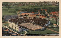 L.S.U. Stadium Postcard