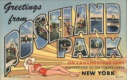 Greetings From Roseland Park Postcard