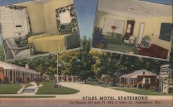 Stiles Motel Postcard