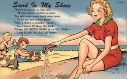 Sand in My Shoes Florida Postcard Postcard Postcard