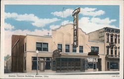 Kenton Theatre Building Ohio Postcard Postcard Postcard