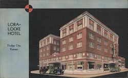 Lora-Locke Hotel Postcard