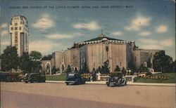 Shrine and Church of the Little Flower Postcard