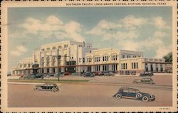 Southern Pacific Lines Grand Central Station Houston, TX Postcard Postcard Postcard