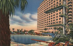 Shamrock Hotel Swimming Pool Houston, TX Postcard Postcard Postcard