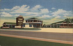 King Motel Postcard