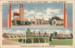 Tower Tourist Village Postcard