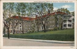 Jennie Edmundson Memorial Hospital Council Bluffs, IA Postcard Postcard Postcard