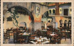 Castilla Restaurant St. Louis, MO Curt Teich Postcard Postcard Postcard