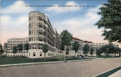 Homer G. Phillips Hospital (For Colored) St. Louis, MO Postcard Postcard Postcard