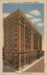 Hotel De Soto New Orleans, LA Postcard Postcard Postcard