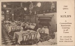 Kolb's Restaurant Postcard