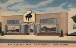 Tom Walker Pianos Postcard