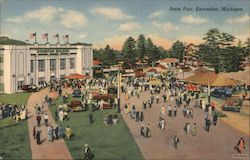 State Fair Escanaba, MI Postcard Postcard Postcard