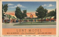Lunt Motel Postcard