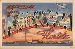 Greetings From Pensacola Postcard