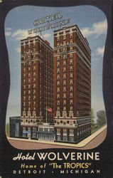 Hotel Wolverine Postcard