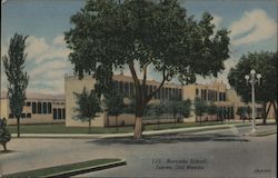 Borunda School Postcard