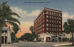 Hotel Sarasota Postcard