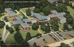 Decatur and Macon County Hospital Postcard