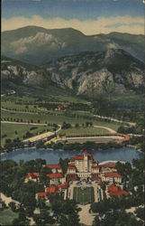 The Broadmoor Hotel and Surroundings Colorado Springs, CO Postcard Postcard Postcard