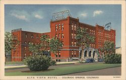 Alta Vista Hotel Postcard