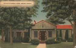 Eicholtz Funeral Home Postcard