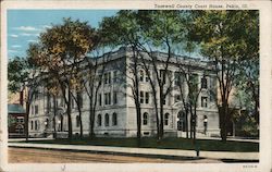 Tazewell County Court House Postcard